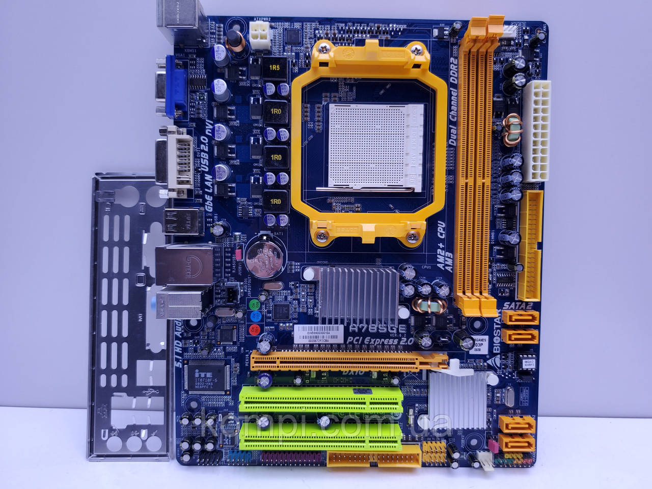 Материнська плата sAM2+ Biostar A785GE (Socket AM2+,DDR2,б/у)