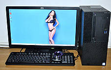 Б/в Комплект: Dell OptiPlex 3050 MT| i3-6100| 16GB RAM| 1000GB SSD NEW| HD 630+Б-клас 24" 1920x1080 Різні бренди, фото 3