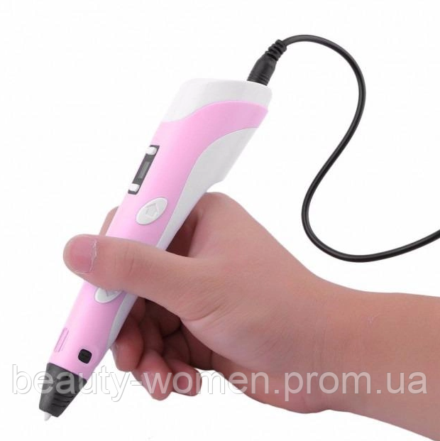 3D ручка PEN-6 c LCD-дисплеем Draw Your Dream (набор трафаретов, графический планшет, 100 м пластика) SH - фото 6 - id-p2164052082