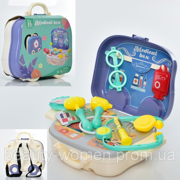 Дитячий набір лікар у валізі S-21 17 деталей (ігровий набір, іграшки для дітей) SH