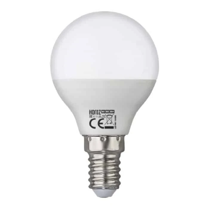 LED лампа ELITE-6 6W Е14 3000К 001-005-0006-021 HOROZ ELECTRIC