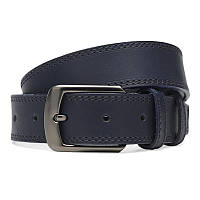 Мужской кожаный ремень Borsa Leather Cv1mb17-115 синий GM