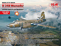 B-26B Marauder. Сборная модель американского бомбардировщика в масштабе 1/48. ICM 48320