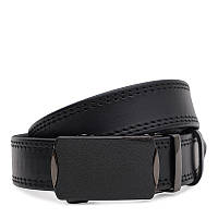 Мужской кожаный ремень Borsa Leather 125v1genav32-black GM