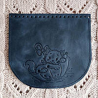 Клапан для сумки "Парасолька". Колір "Синій"