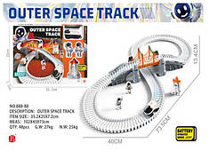 Трек арт. 888-88 (48шт) "Космічна станція",машина на батар., короб. 35,2*25*7,2см