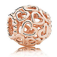 Серебряный шарм Pandora Rose 780964 GM