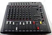 Аудио микшер Mixer BT 808D Многоканальный PL