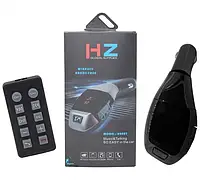 Трансмитер FM MOD HZ H20 + BT с пультом, MP3 модулятор, фм модулятор для авто, блютуз модулятор PL