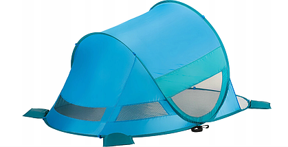 Самоскладний пляжний намет садовий ширма UV50 Beach Outtec 66046 синій 120 см х 195 мм х 90 см 66046, фото 5