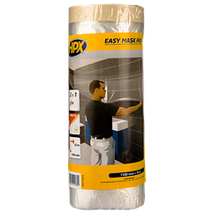 Укрывочная плівка з армованою стрічкою HPX Easy Mask Film 1100мм х 33м