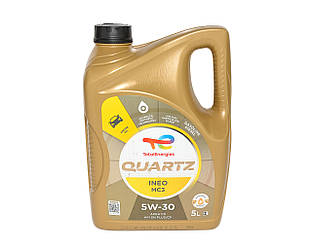 Моторна олива Total QUARTZ INEO MC3 5W30, 5 л. - ACEA C3 API SN PLUS/CF