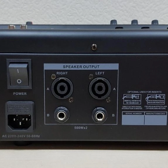 Аудиомикшер Mixer BT 608D Микшерный пульт c Bluetooth PL - фото 4 - id-p2164136122