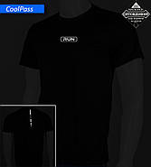 Футболка Coolpass RUN Reflective 5414м (Уп.4шт M-XXL), Оливковий, фото 3