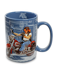 Кухоль "Байкер" (Mug The Motorbike. Forchino), Оригінальний Подарунок Байкеру