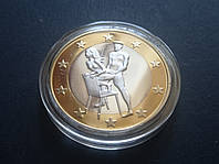 Сувенирная эротическая монета 6 ЕВРО (Камасутра №13)