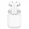 Бездротові Bluetooth-навушники BOROFONE BW25 у кейсі із сенсорним керуванням Білі, фото 2