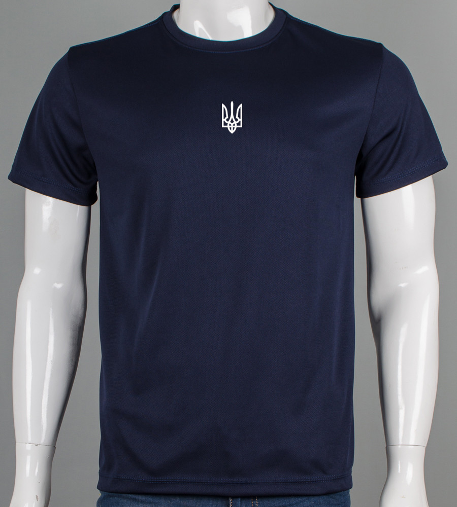 Футболка Coolpass Тризуб 5401м (Уп.4шт M-XXL), Темно-синій, фото 1