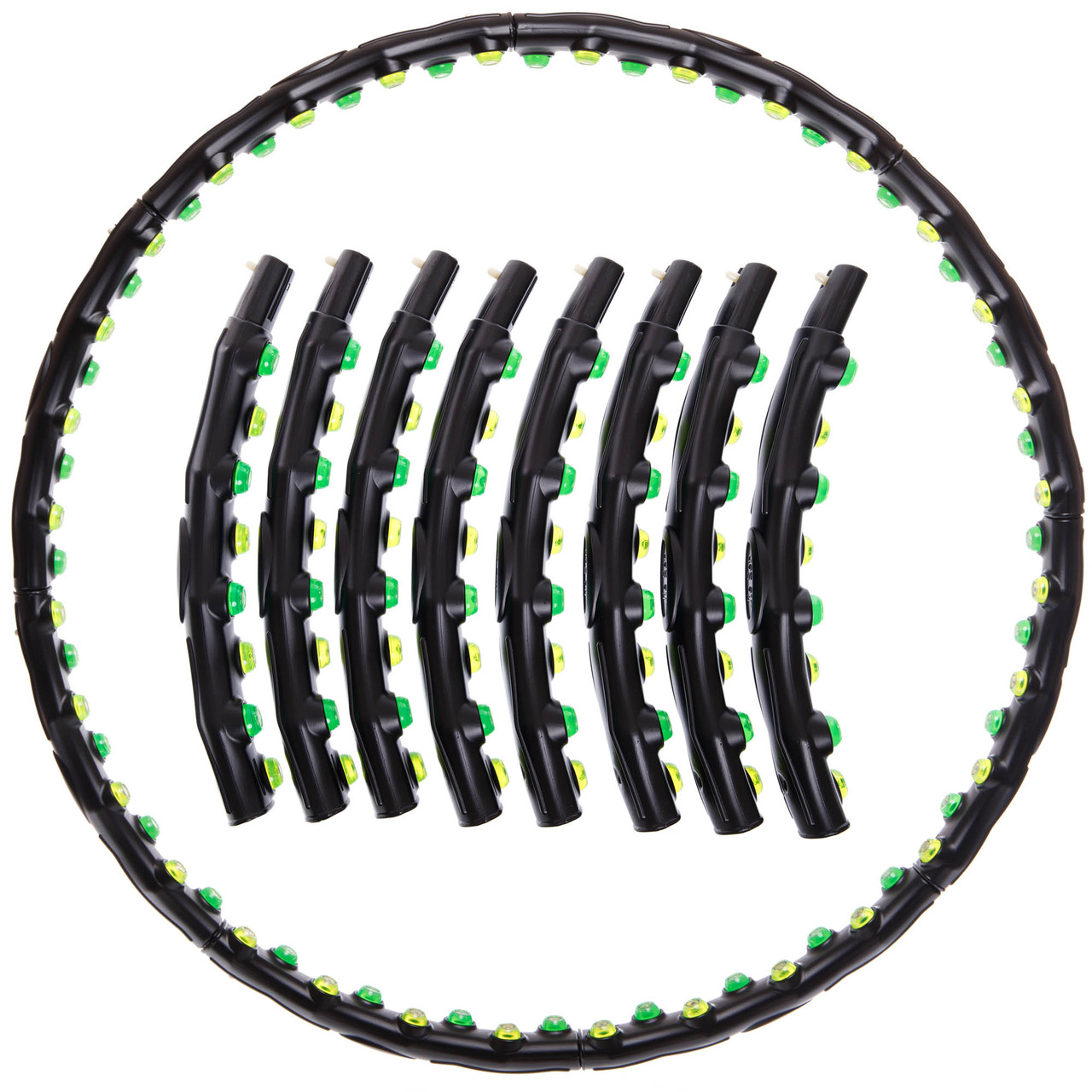 Обруч магнітний Хулахуп Hula Hoop DOUBLE GRACE MAGNETIC 97 см JS-6002