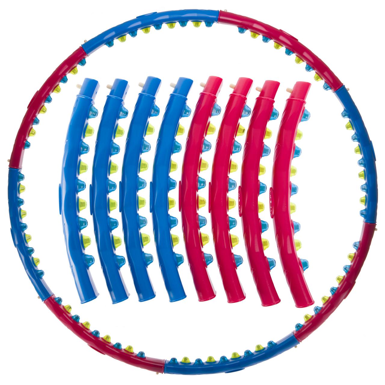 Обруч магнітний Хулахуп Hula Hoop DOUBLE GRACE MAGNETIC 98 см JS-6003