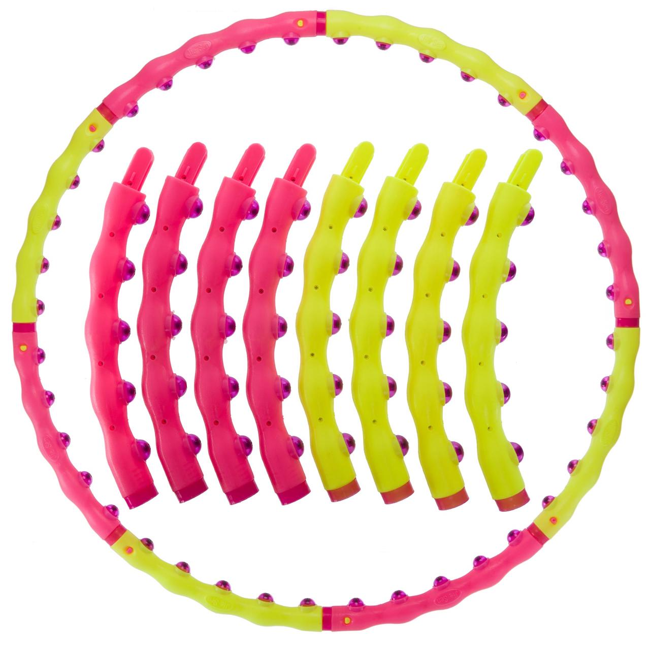 Обруч магнітний Хулахуп Hula Hoop SPORT 100 см JS-6013