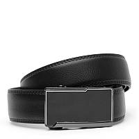 Мужской кожаный ремень V1HRS909-black Borsa Leather GM