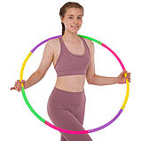 Обруч пластиковий дитячий Хулахуп Hula Hoop 78 см FI-338, фото 10