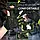 Рукавиці для фітнесу, тренажерного залу MOREOK із захистом зап'ястя спортивні рукавички розмір M зелений, фото 4