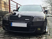 Реснички Шкода Октавия А5 (Skoda Octavia A5) доресталинг {2004-2008}, (накладки на фары)