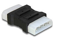 Перехідник живлення Delock MoleX M M адаптер 4pin чорний (70.06.5044) KP, код: 7453410