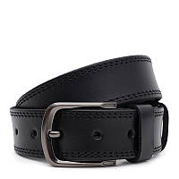 Мужской кожаный ремень Borsa Leather 150v1fx78-black GM