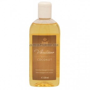 Масажна олія з ароматом кокоса Vibratissimo Massage Coconut, 250 мл