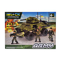 Детский конструктор Армия IBLOCK PL-921-429 3 фигурки в комплекте Вид 2 OS, код: 8138741