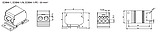 Блок розподільчий EDBM-1 (160А, 1500V AC/DC, OUT: 1x4-50; 3x2,5-25; 4x2,5-16), фото 2