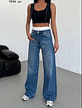 Джинси з імітацією білизни 7006 со, фото 2
