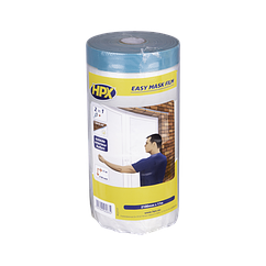 Захисна плівка з армуючою стрічкою для фасадних робіт HPX Easy Mask Outdoor 2100мм х 17м