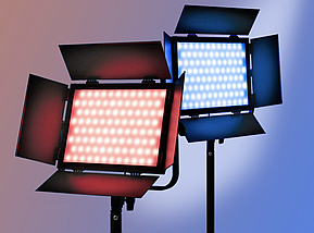 Постійне RGB LED світло, панель 50 Вт 3200-5600K YB-50, фото 3