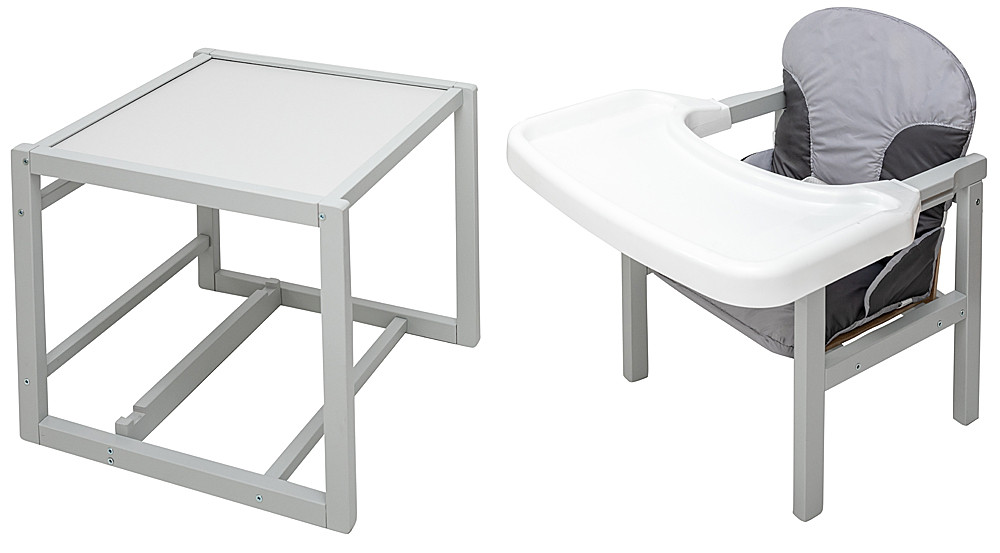 Стільчик-трансформер Babyroom Поні-250 сірий сірий / графіт, фото 1