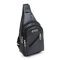 Мужской рюкзак через плечо Monsen C1921bl-black GM