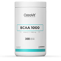 Аминокислота BCAA для спорта OstroVit BCAA 1000 300 Caps OS, код: 7845085