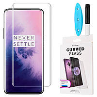Захисне скло CDK UV Curved для OnePlus 7T Pro (09218) (clear)