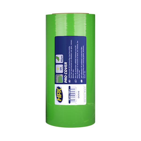 Самоклеюча захисна плівка HPX PRO COVER 25см х 100м