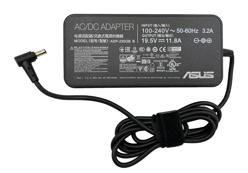 Блок живлення Asus ROG Strix G15 G512LI 19.5V 11.8A 230W 6.0*3.7 pin Slim Original PRC (ADP-230GB B)
