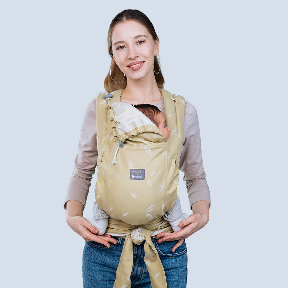 Слінг Love & Carry ЛавТай з народження до 15 кг, листя LC339