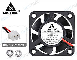 Вентилятор GDSTIME GDA4010 для 3D-принтерів та ЧПК, безщітковий, XH2.54-2pin / Кулер для 3Д-принтера