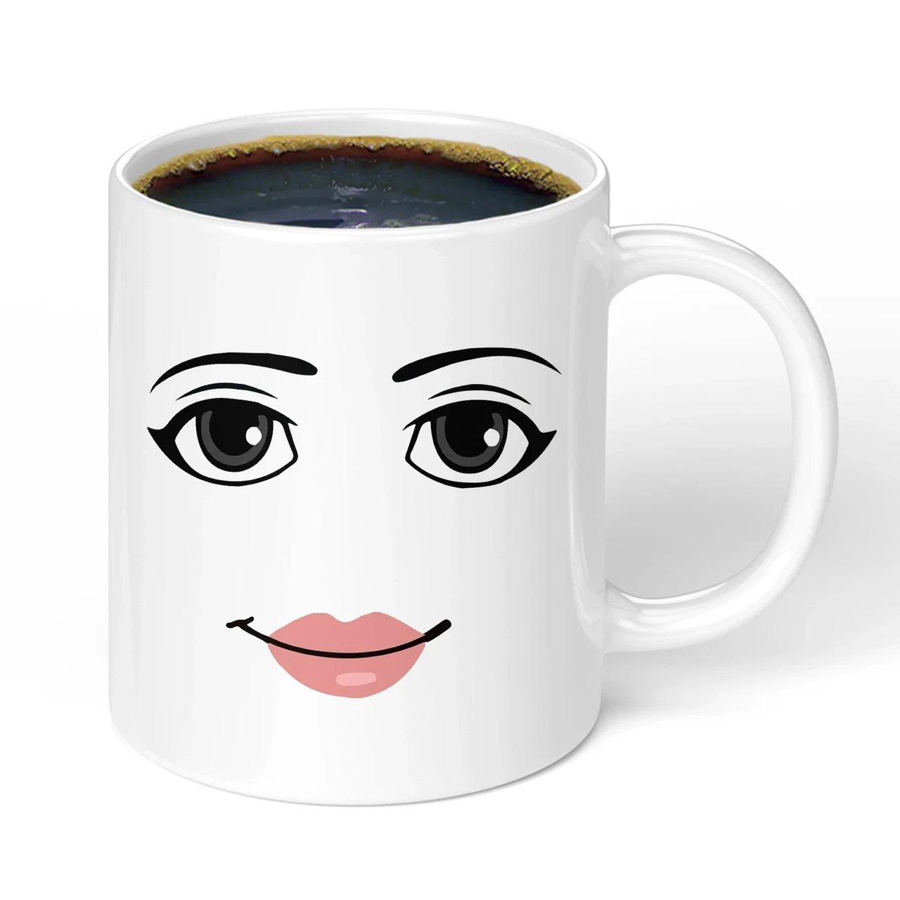 Чашка Роблокс Roblox Face woman