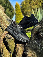 Современные женские кроссовки из экокожи черного цвета на шнуровке размеры с 36 по 41