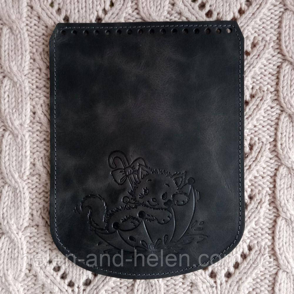 Клапан для рюкзака "Парасолька". Колір Графіт, фото 1