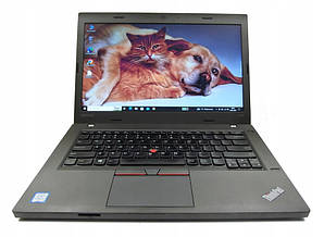 Ноутбук Lenovo ThinkPad L470 20JVS0FJ05 Intel Core i5-6300U 2.40GHz 1 X 8GB 256GB refurbish клас А (офіційний)