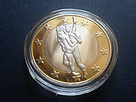 Сувенирная эротическая монета 6 ЕВРО (Камасутра №16)